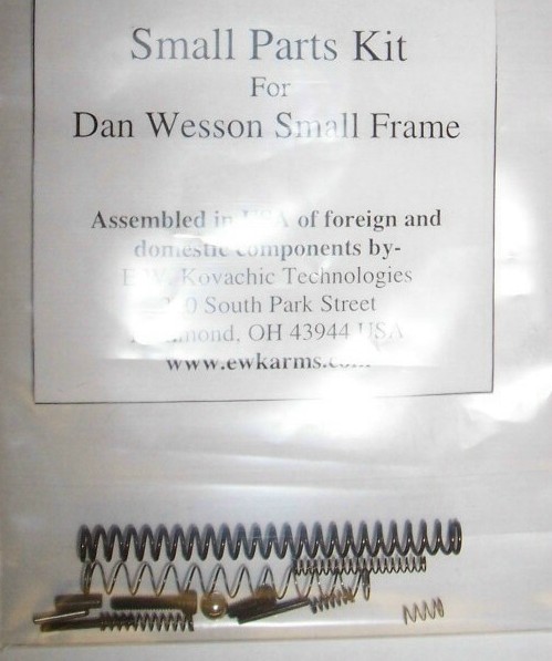 Dan Wesson Small Parts Assortment