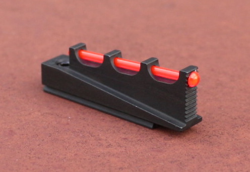 High Standard Fiber Optic Front Sight Red (Long Groove)